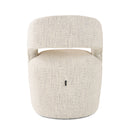 Modrest Angie - Modern Beige Fabric Dining Chair