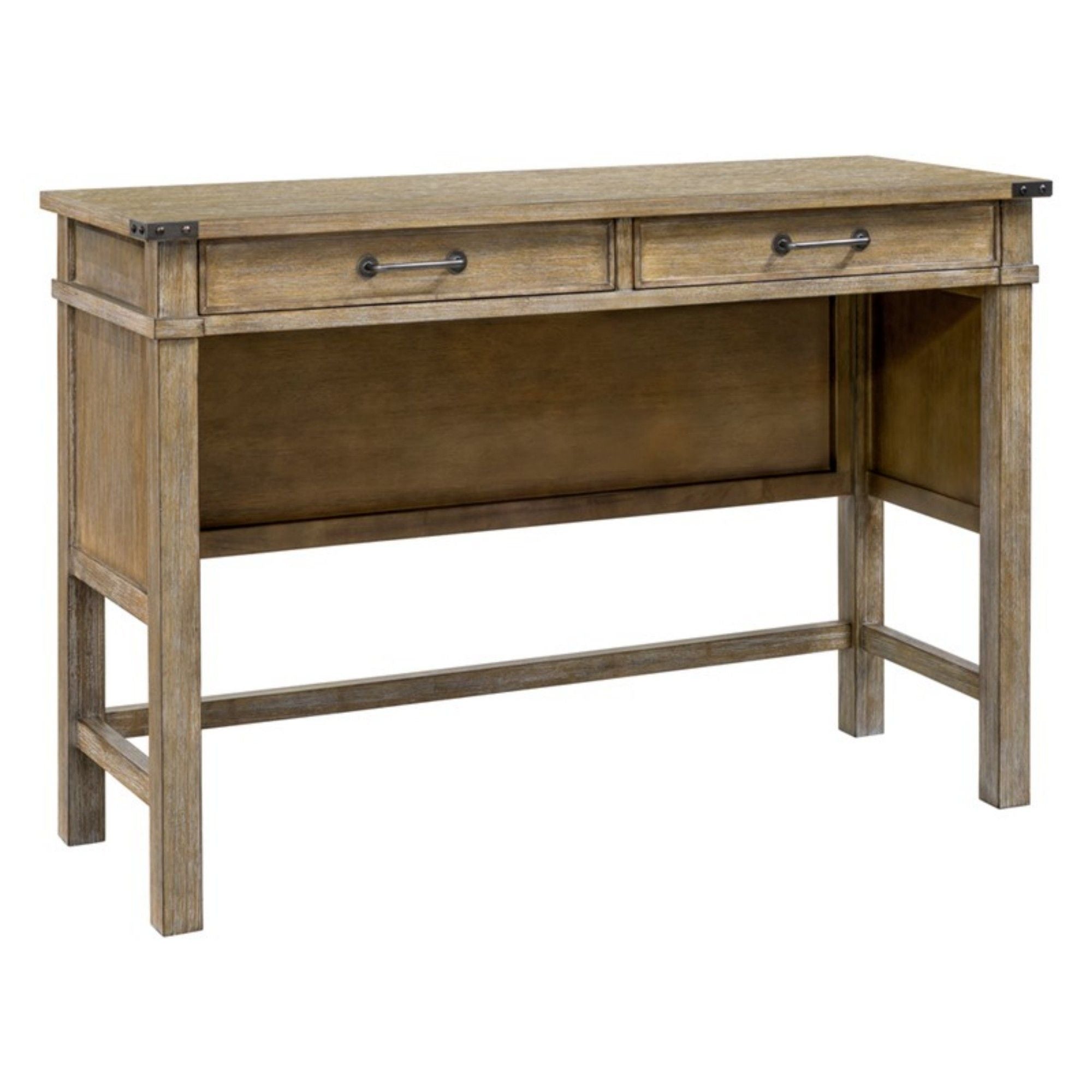 Belfast - Occasional Table With 2 Drawers - Reclaimed Natural