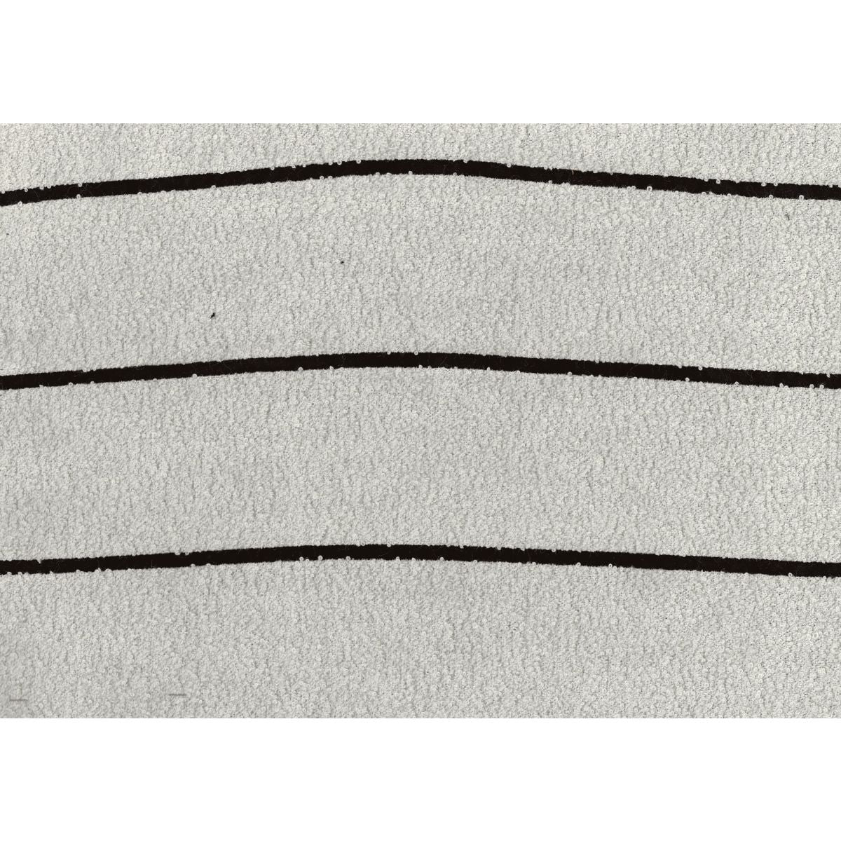 Easley - Pewter Pouf - Multicolor