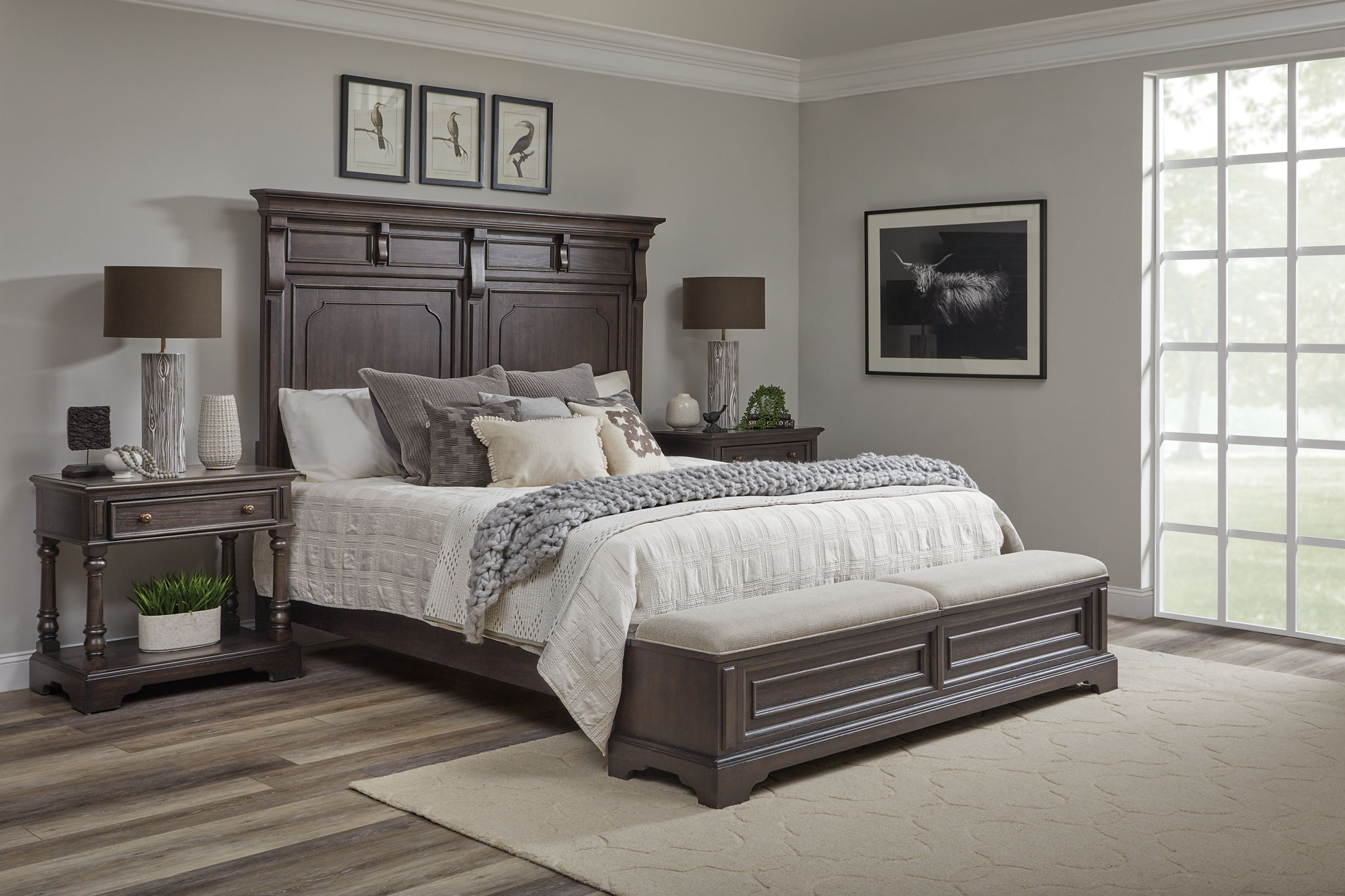 Hickory Creek - Bachelor's Chest With Storage Drawer - Brown