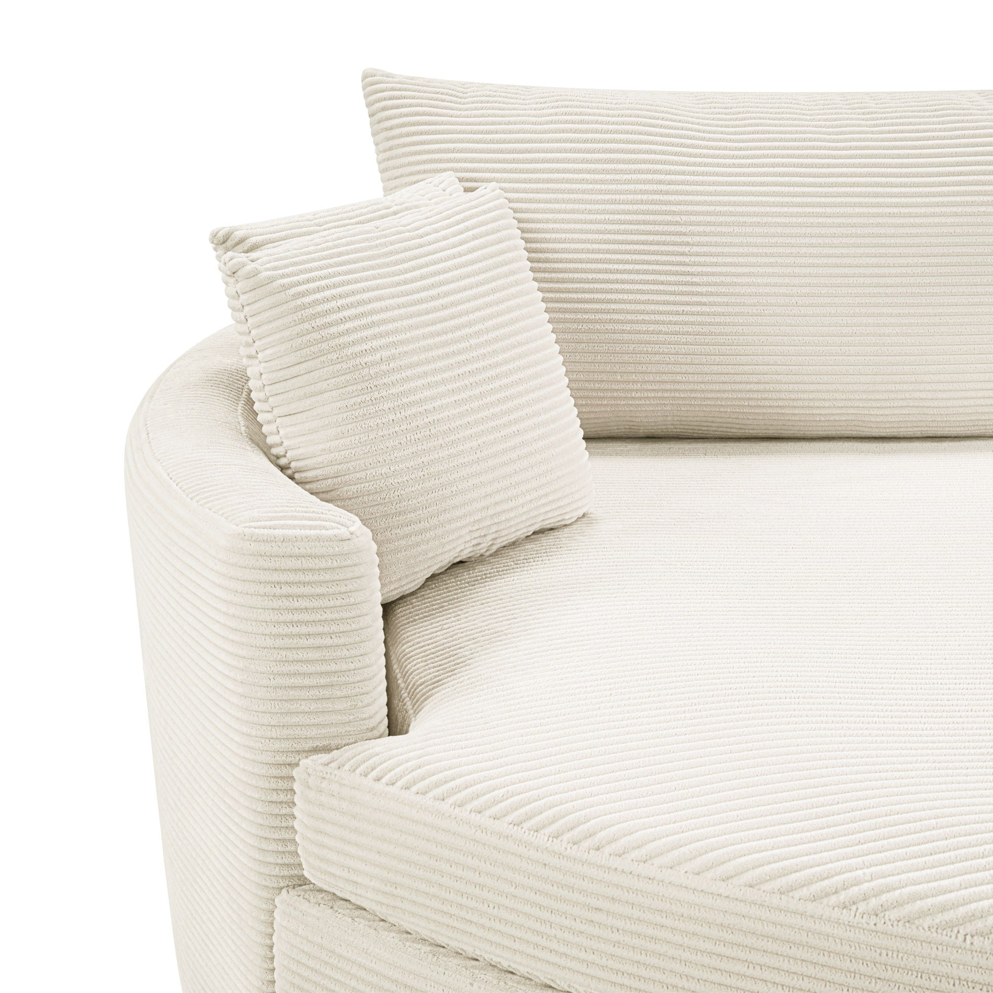 Oversized Double Chaise Lounge Sofa With USB Ports