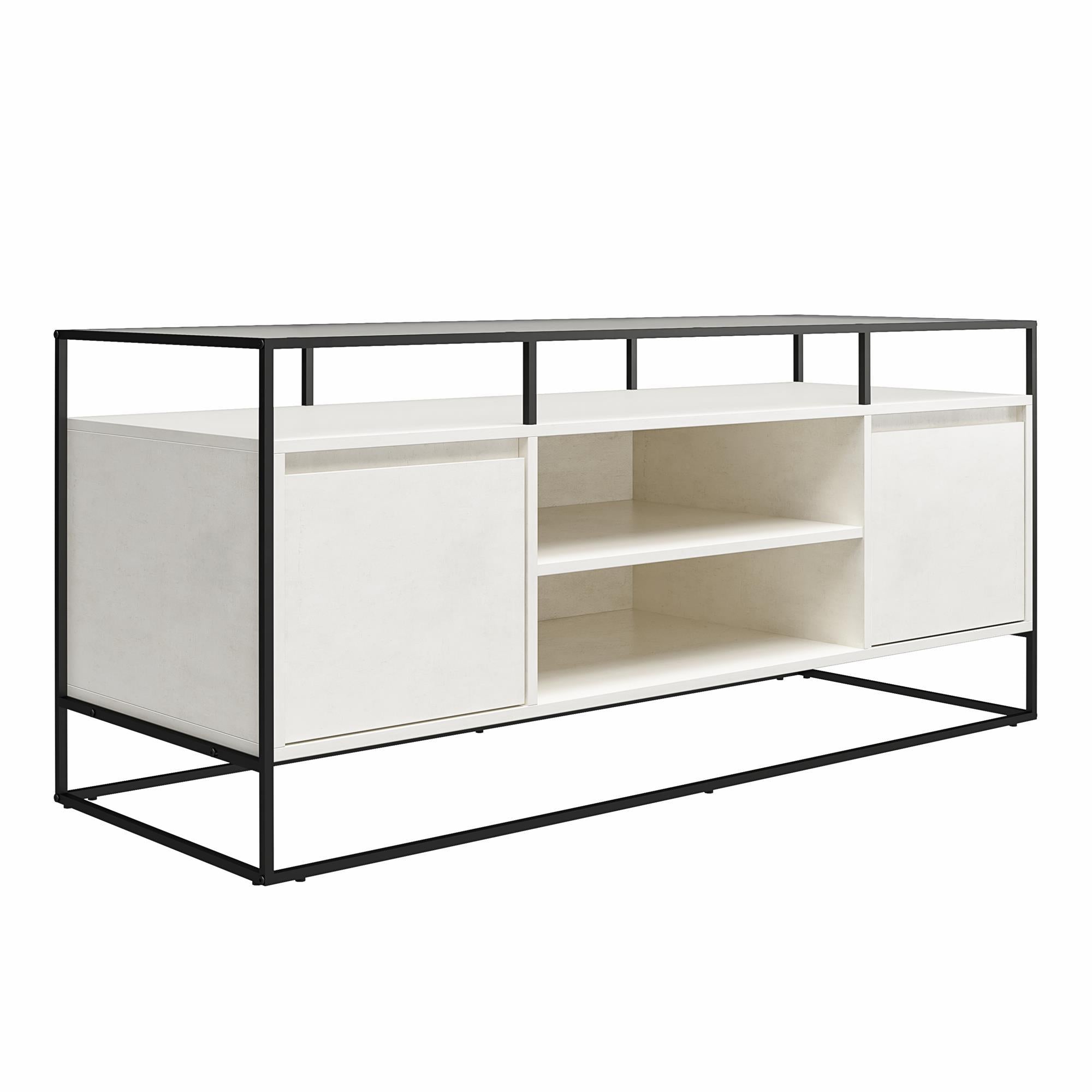 Camley - Media Console TV Stand - White