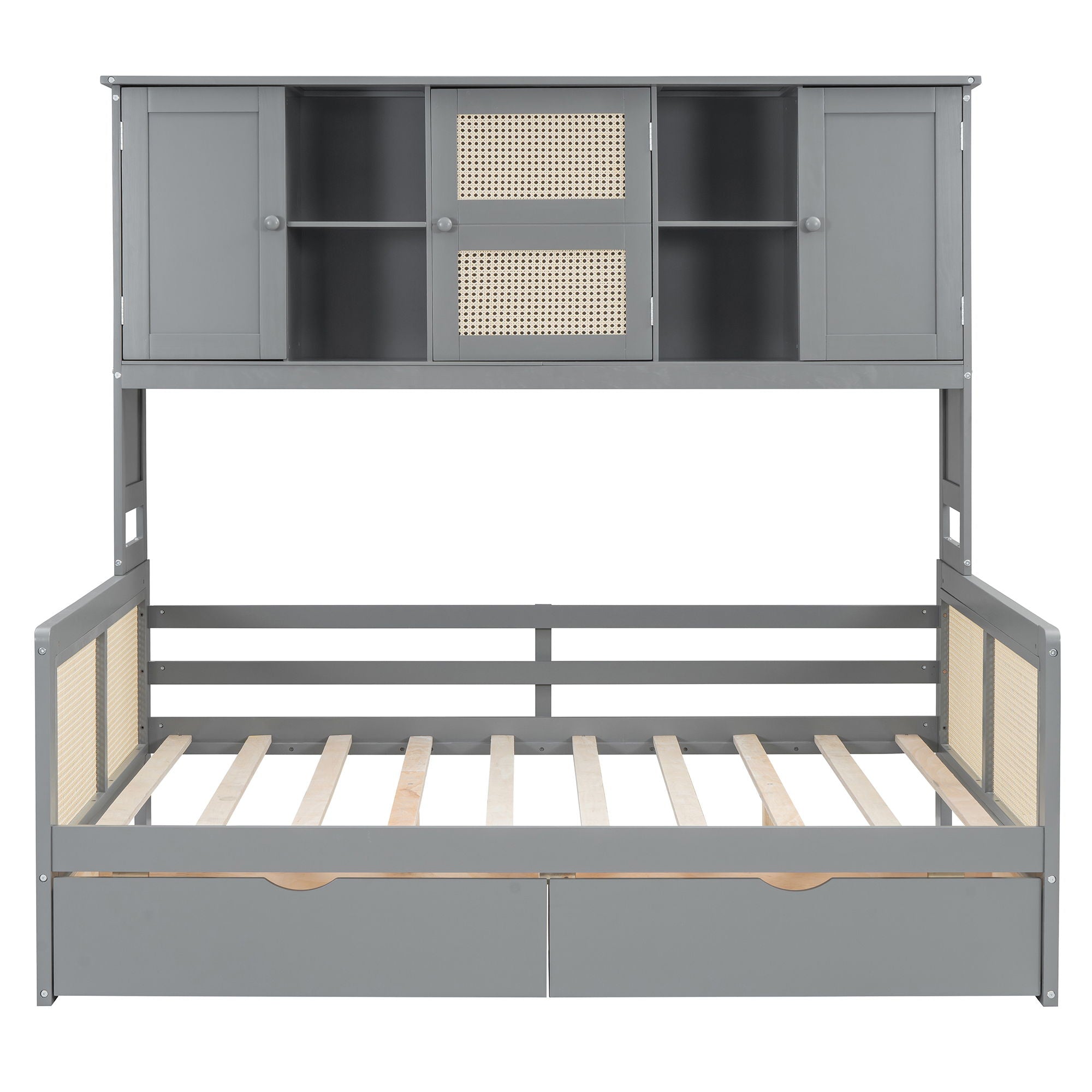 Daybed And All In One Cabinet And Shelf