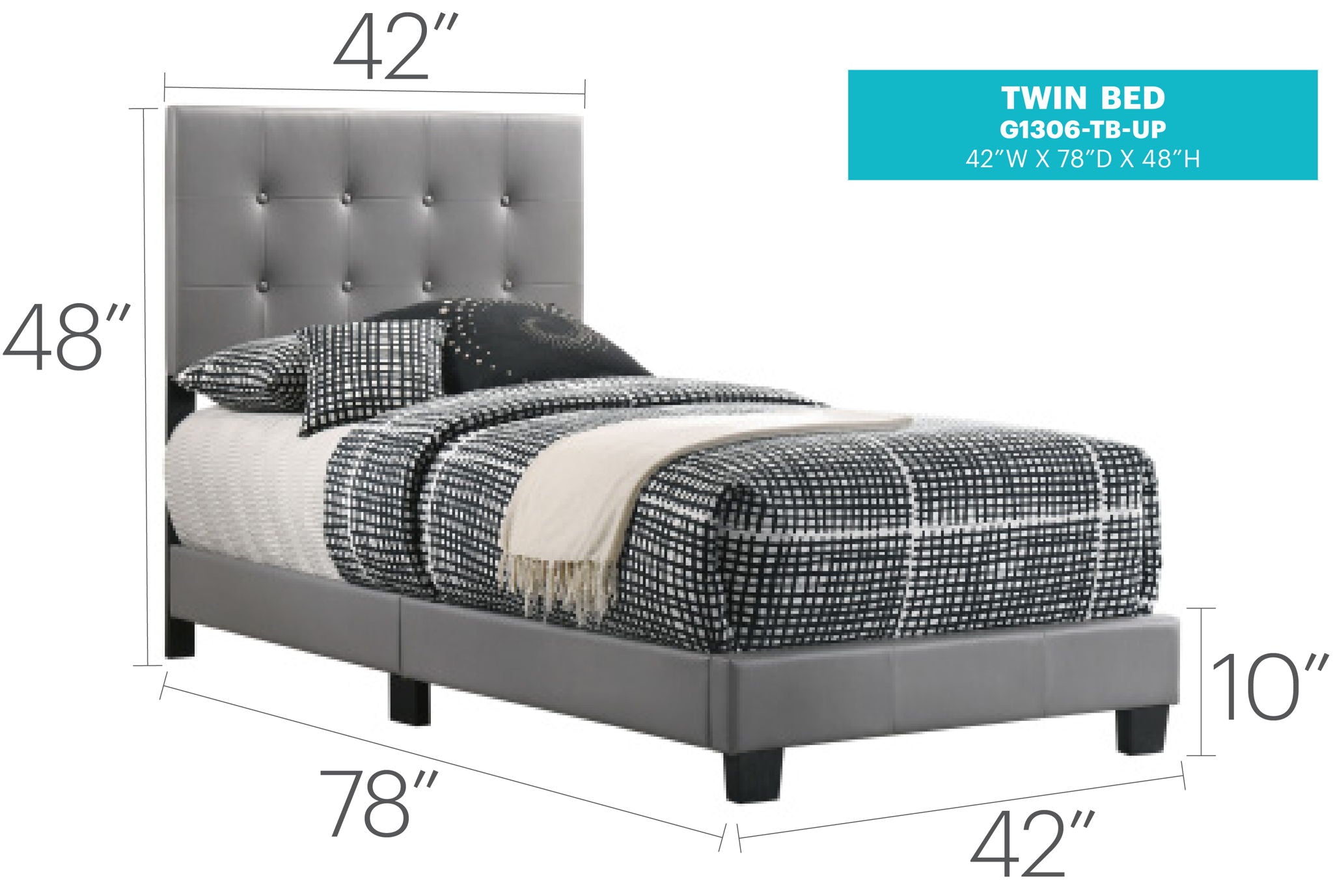 Caldwell - Bed