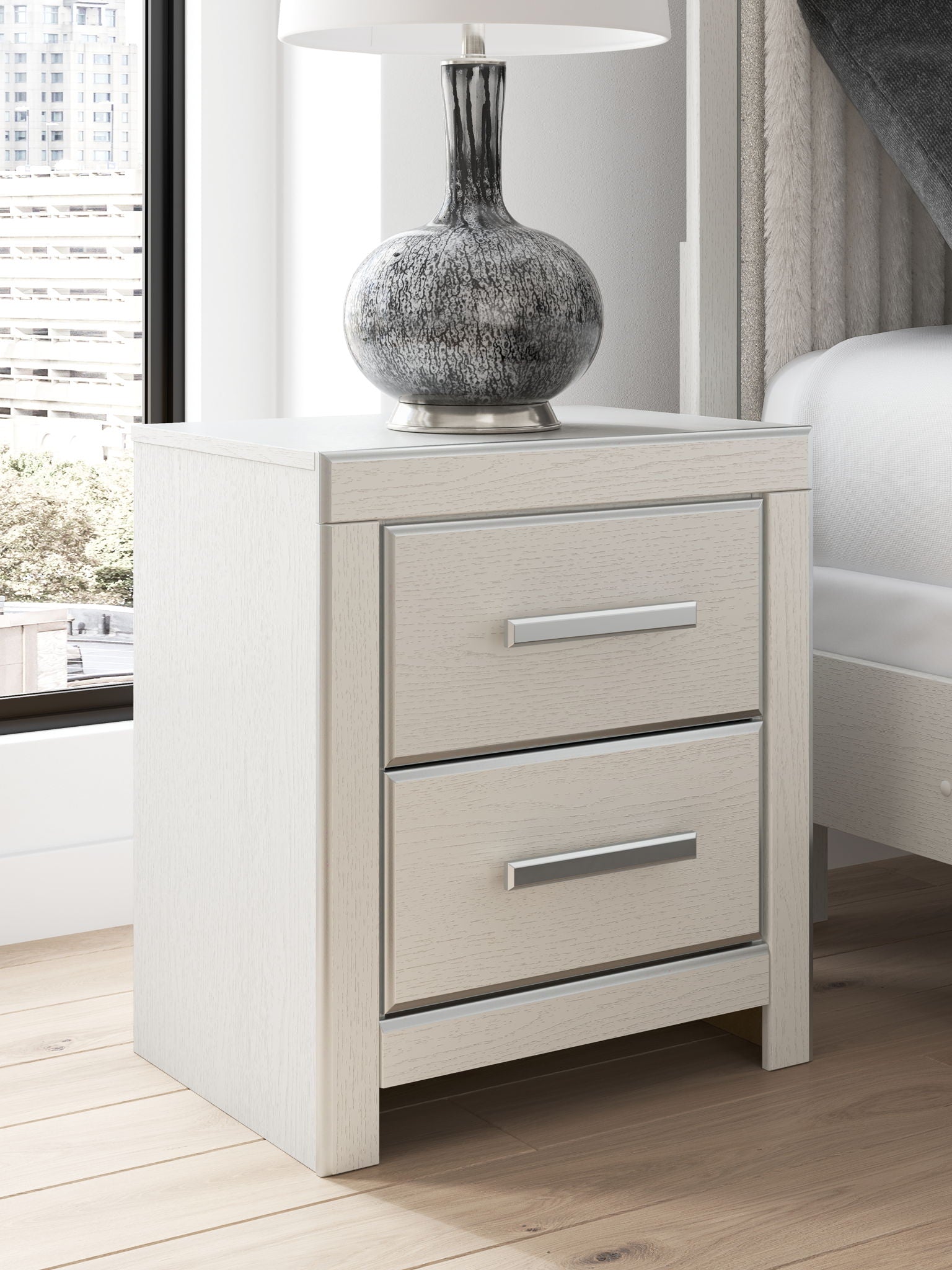 Zuraleus - Two Drawer Night Stand