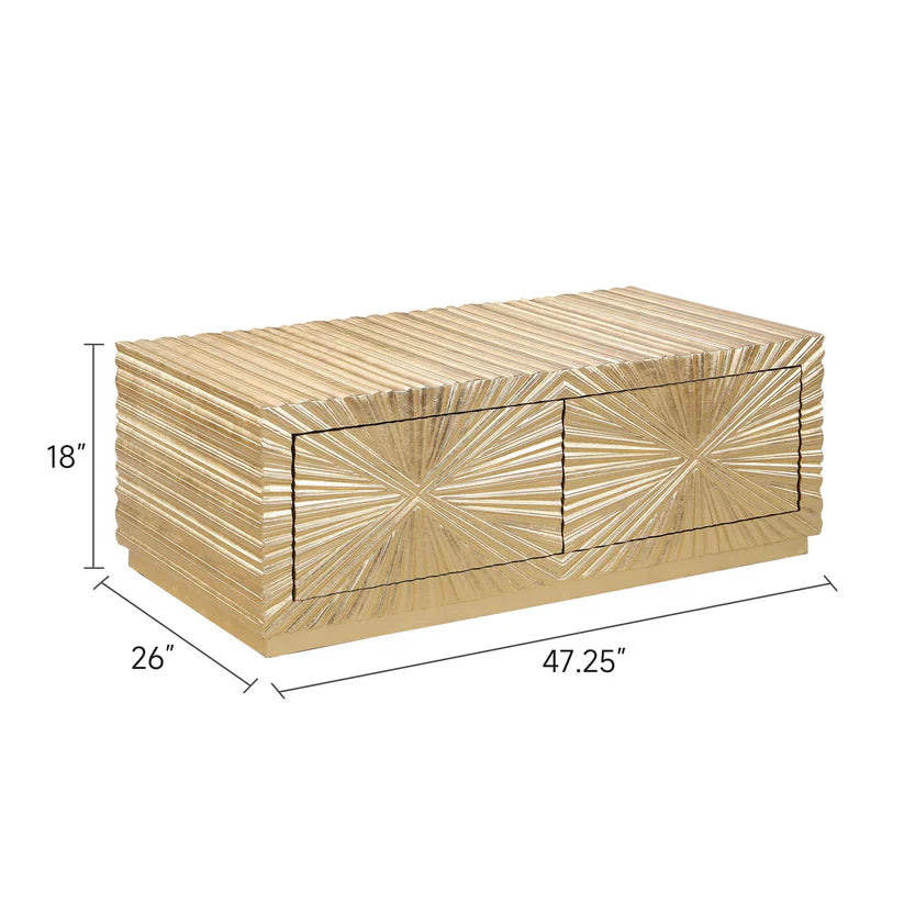 A-CT06 Helios Coffeetable (Gold)