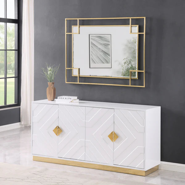 A-C13 Paros Console White