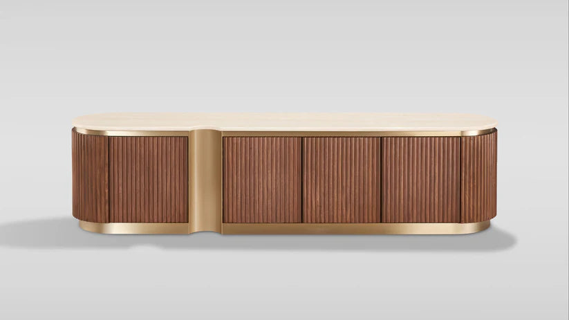 Valente TV Console (Walnut)