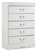 Anarasia White Bedroom Set