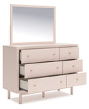 Wistenpine Pink Panel Bedroom Set