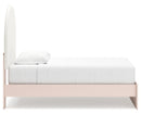 Wistenpine Pink Panel Bedroom Set