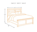 Maribel Panel Bed