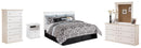 White Bostwick Shoals Panel Bedroom Set
