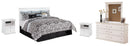 White Bostwick Shoals Panel Bedroom Set
