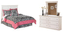 White Bostwick Shoals Panel Bedroom Set