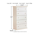 White Bostwick Shoals Panel Bedroom Set