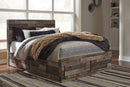 Derekson Panel Bed with Storage Drawers