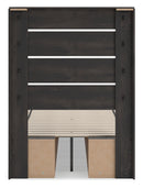 Hollivern Panel Bed with Storage