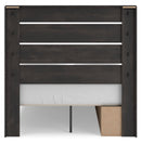 Hollivern Panel Bed with Storage