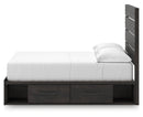 Hollivern Panel Bed with Storage