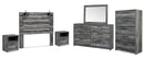Baystorm Grey Panel Bedroom Set