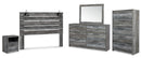Baystorm Grey Panel Bedroom Set