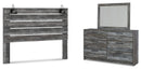 Baystorm Grey Panel Bedroom Set