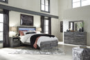 Baystorm Grey Panel Bedroom Set