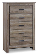 Zelen Brown Panel Bedroom Set