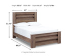 Zelen Panel Bed