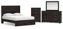 Belachime Black Bedroom Set