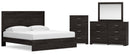 Belachime Black Bedroom Set