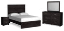 Belachime Black Bedroom Set