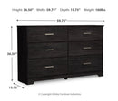 Belachime Black Bedroom Set