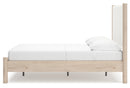 Cadmori Upholstered Panel Bed