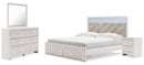 Altyra Panel Bookcase Bedroom Set