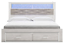 Altyra Panel Bookcase Bed