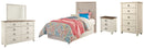 Willowton Beige Panel Bedroom Set