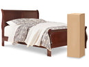 Alisdair Full Sleigh Bed with Mattress