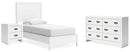 Binterglen White Panel Bedroom Set