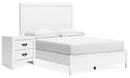 Binterglen White Panel Bedroom Set
