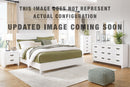 Binterglen White Panel Bedroom Set