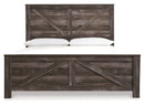 Wynnlow Grey Crossbuck Panel Bedroom Set