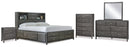 Caitbrook Grey Storage Bedroom Set