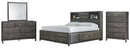 Caitbrook Grey Storage Bedroom Set