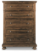 Flynnter Five Drawer Chest