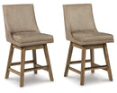 Tallenger UPH Swivel Barstool (2/CN)