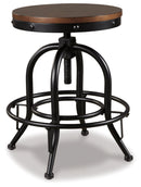 Valebeck Swivel Barstool (2/CN)