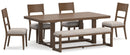 Cabalynn Counter Height Dining Table and Barstools