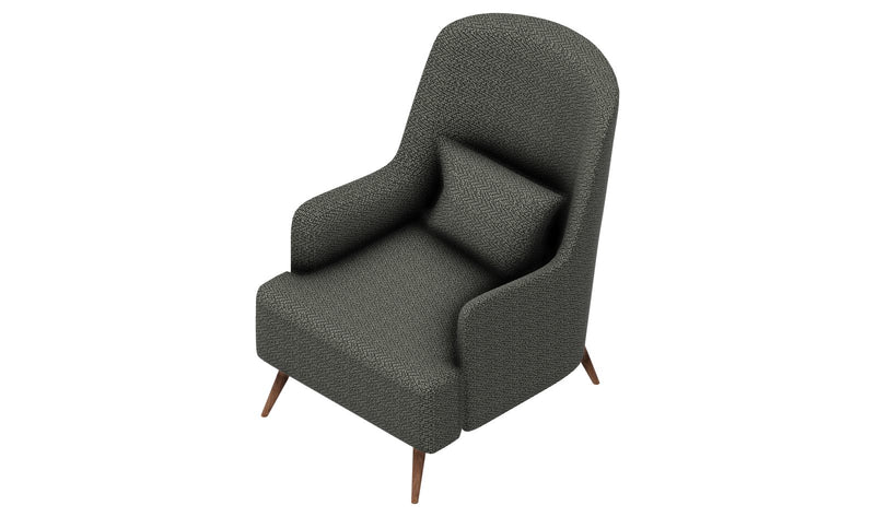 Dolce Black Armchair